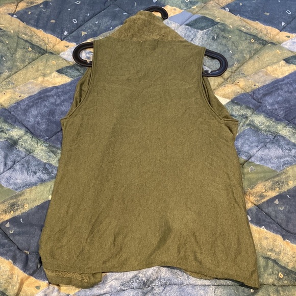 SHAE Green Cardigan Tie Around Womens Large Worn Excellent Condition - Picture 6 of 10